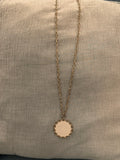 IVORY CHAINLINK NECKLACE