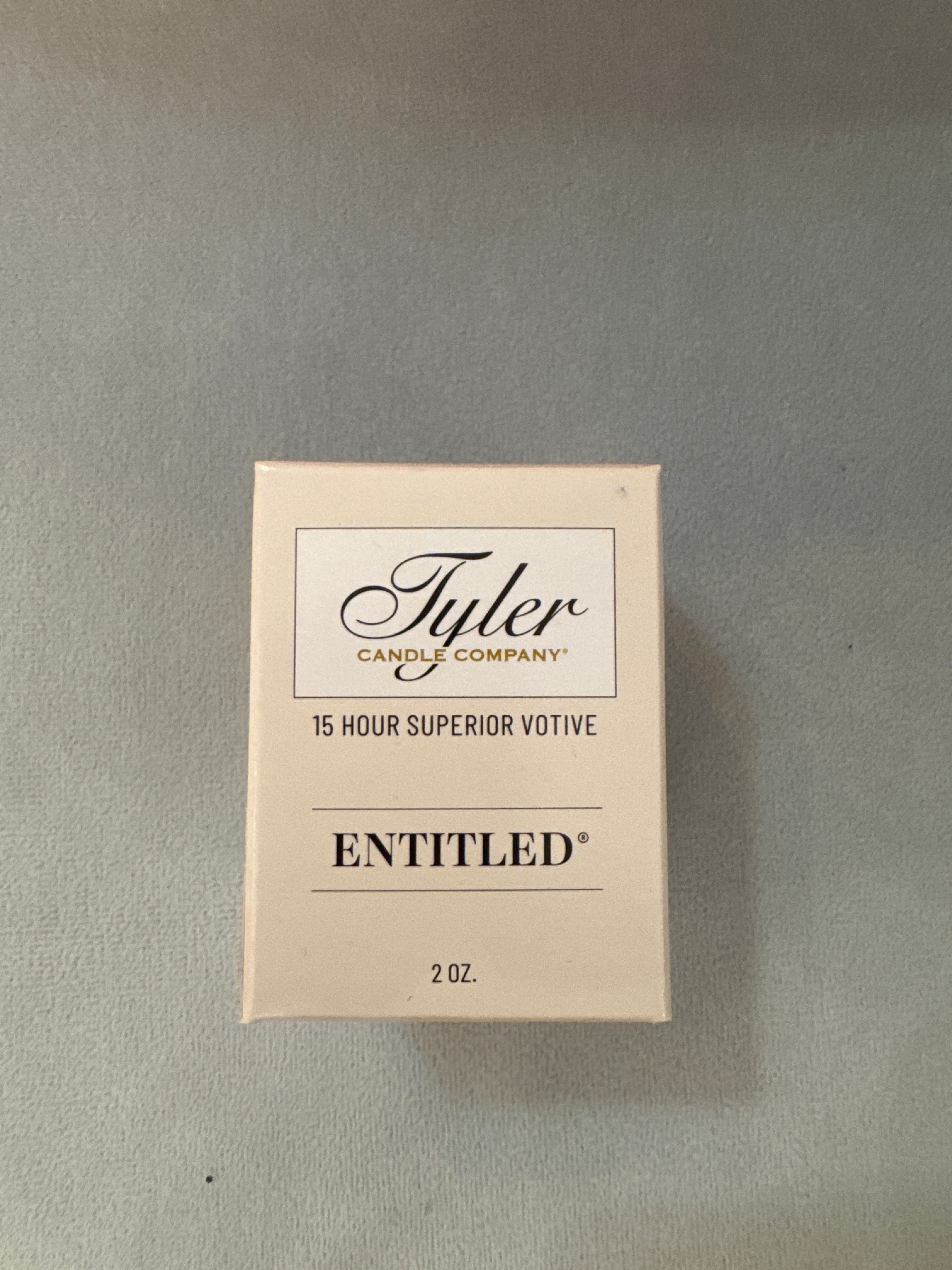 Entitled Votive