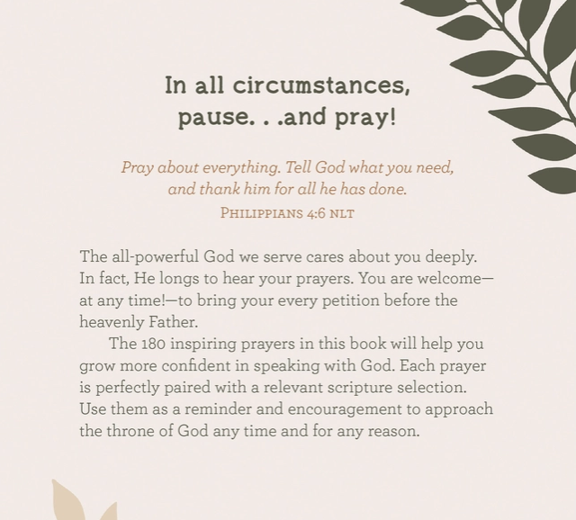 Pause and Pray 2025 Planner
