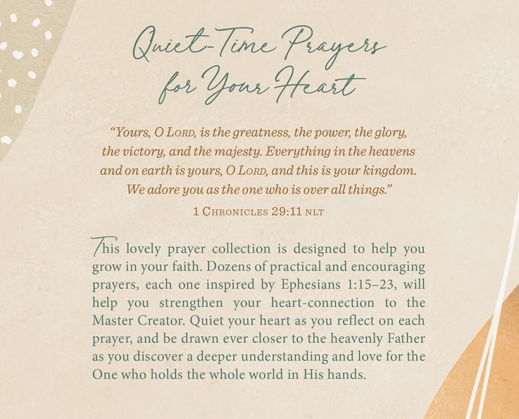 QUIET TIME PRAYERS FOR A WOMAN'S HEART