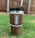 Crystal Football Tumbler