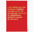 Everest Greeting Card