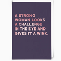Wink Greeting Card