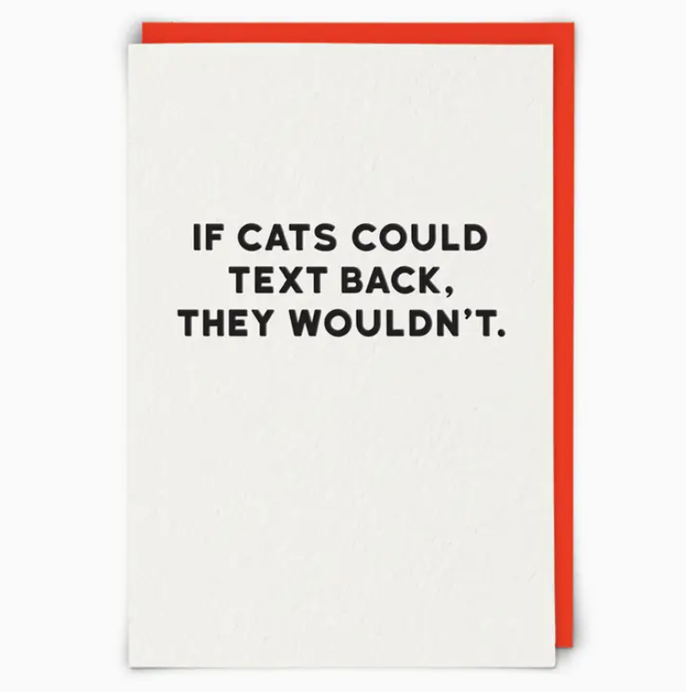 Cats - Greeting Card