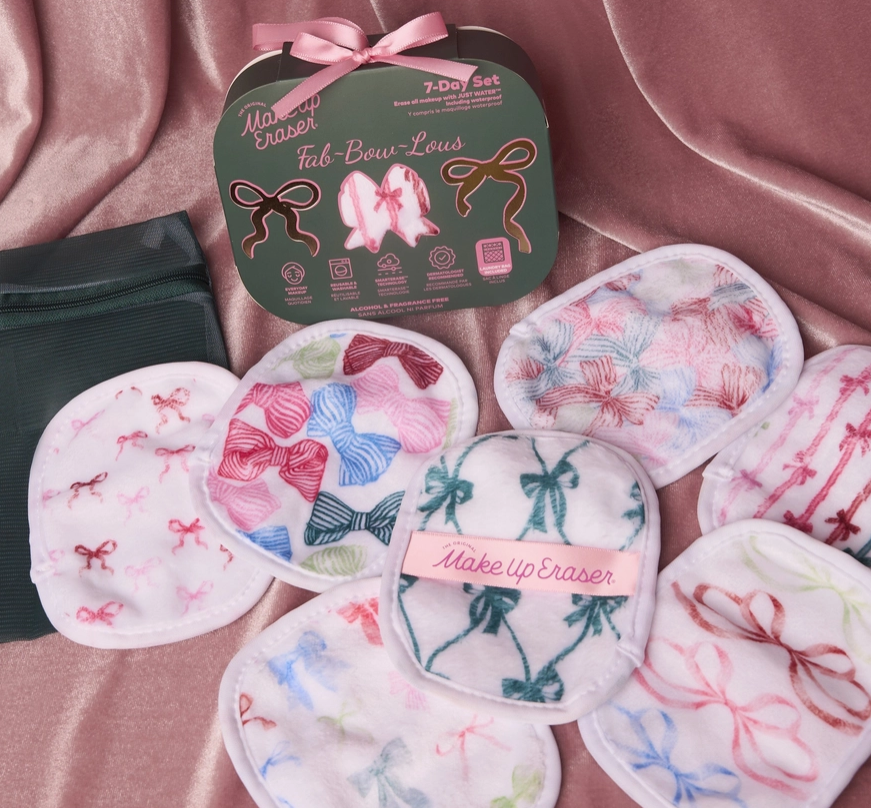 Fab-BOW-lous 7 Day Makeup Eraser Set