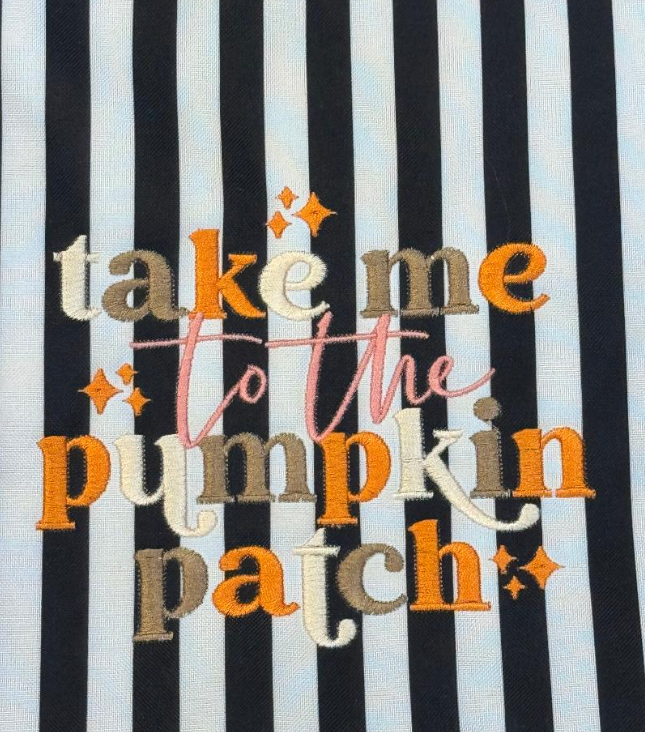 Pumpkin Patch Treat Bag