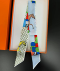 Geometric Polka Dot Horse Scarf
