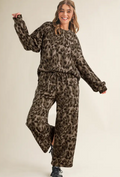 Leopard Pullover 2 Piece Set