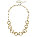 Pippa Bamboo Linked Horse bit Chain Necklace