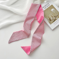 Pink Floral Head Scarf