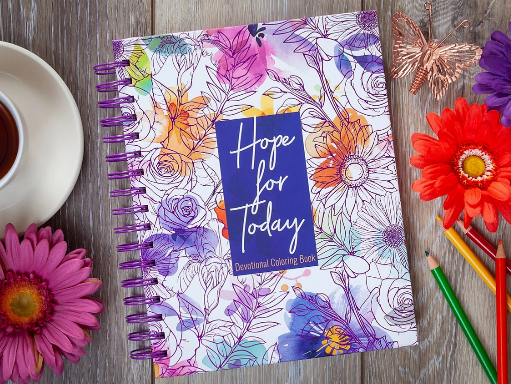 Think on These Things (Devotional Coloring Book)