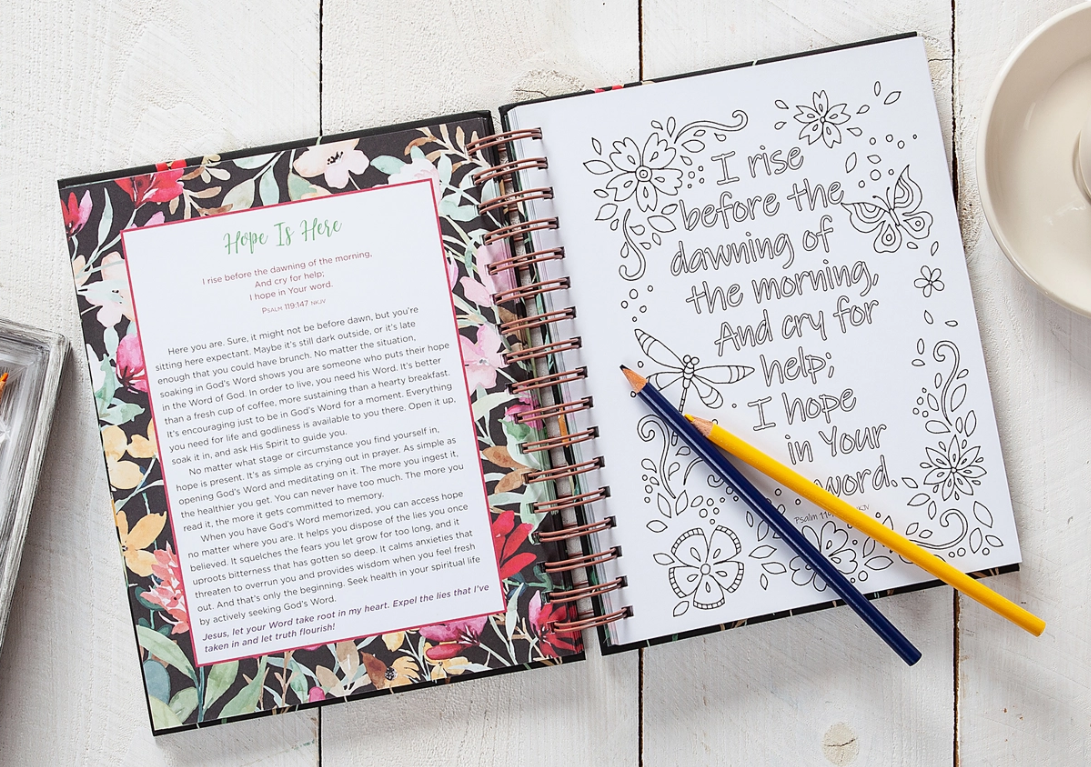 Hope for Today (Devotional Coloring Book)