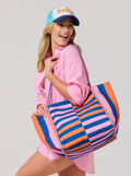 Orange Samba Tote Bag
