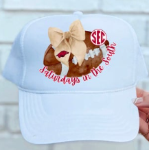 "Saturdays in the South" Razorback Trucker Hat