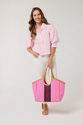 Pink Scala Tote Bag