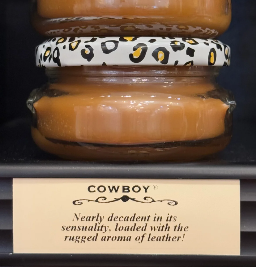3.4oz Cowboy Candle