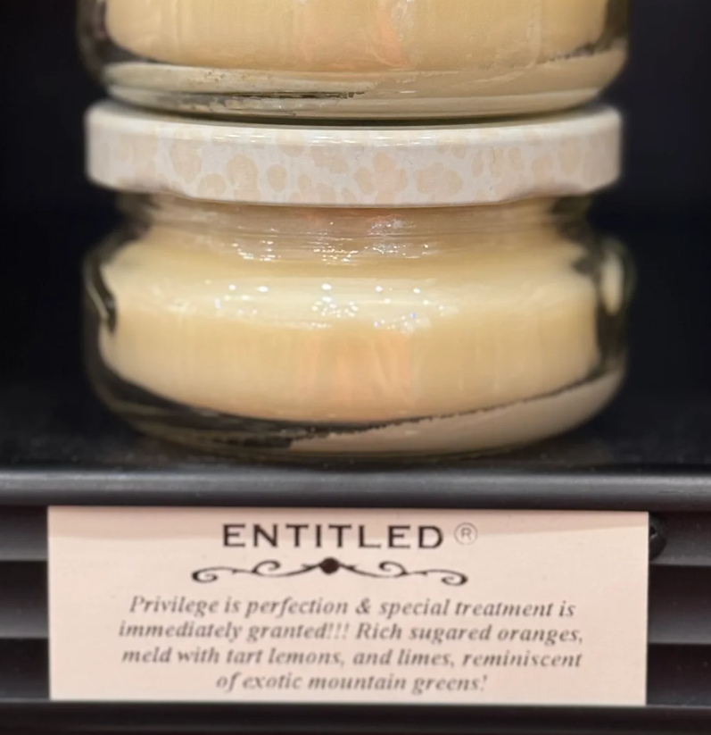 3.4oz Entitled Candle