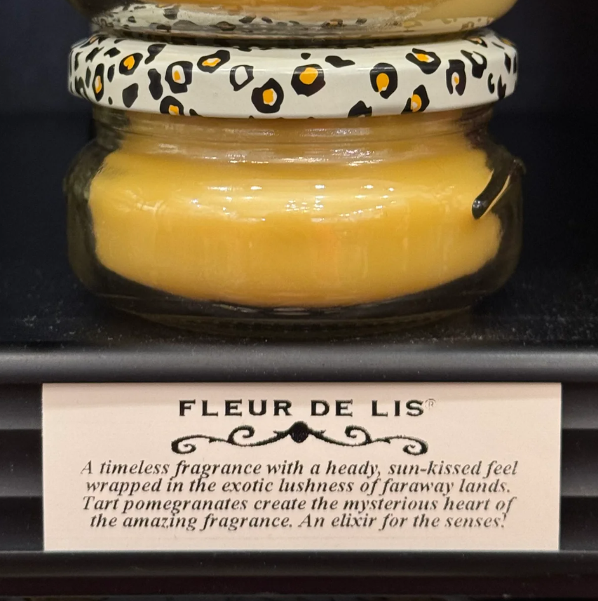 3.4oz Fleur de Lis Candle