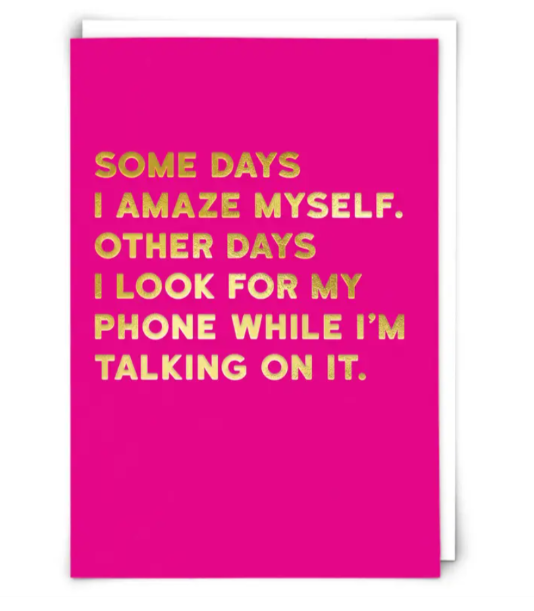 Amaze - Greeting Card