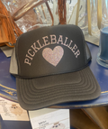 Black Pickleballer Trucker Hat