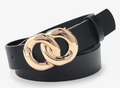 Black Taylor Double O Belt