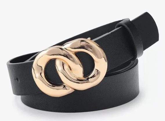 Black Taylor Double O Belt