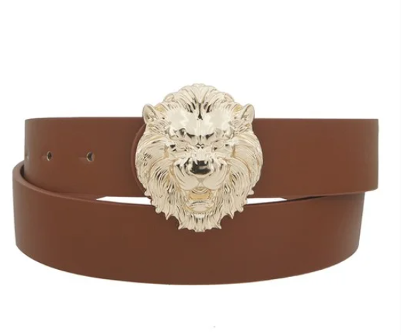Brown Lion Belt