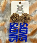 GOLD BEADED POM SAINTS