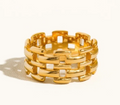 Gold Braided Ring