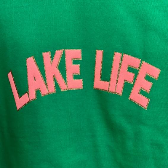 Green Lake Life Cropped Sweatshirt