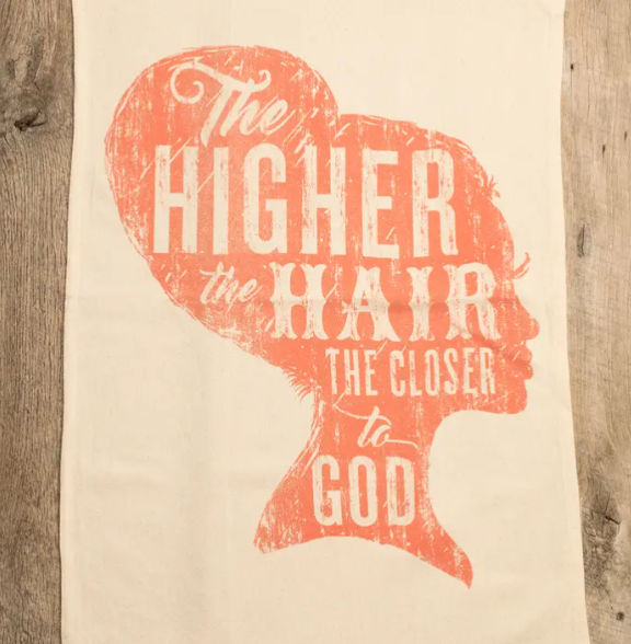 HIGHER THE HAIR KITCHEN TOWEL
