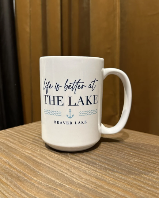 LIFE IS BETTER AT THE LAKE MUG