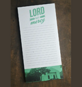 LORD HAVE MERCY NOTEPAD
