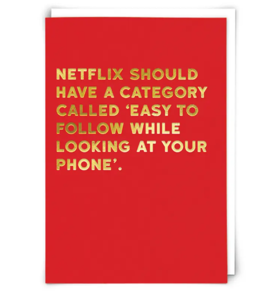 Netflix - Greeting Card