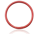 Red jelly bangle