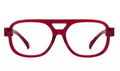 Red Vintage Style Glasses