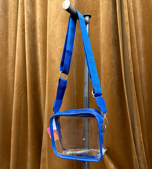 Royal Blue Stadium Purse