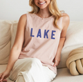 SOFT PINK LAKE TANK TOP