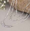 STEVIE NECKLACE SILVER