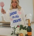 White "Going To the Chapel" Sweatshirt