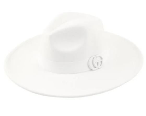 WHITE GO FEDORA