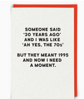 Moment Greeting Card