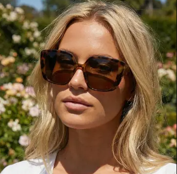 Over-Sized Cross Bridge Sunglasses
