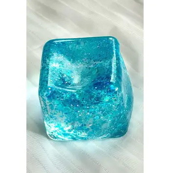 Blue Raspberry Candy Cube Squishy