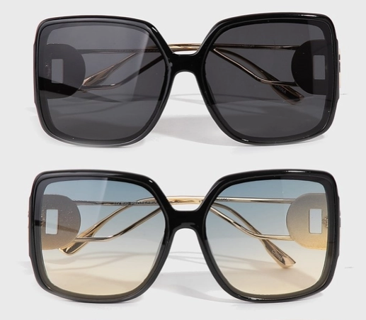 Large Square Fashion Sunglasses