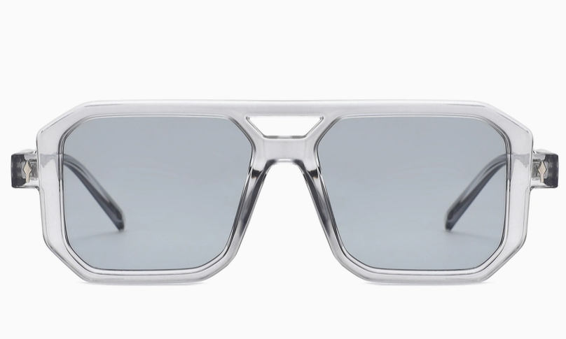Geometric Square Brow Bar Sunglasses